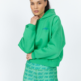 cate - hoodie - bright green