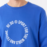 Allan Crewneck - Dazzling Blue