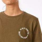 efran - t-shirt - dark olive