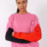 celeste - sweatshirt - pink / cherry tomato