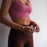 seamless - sports bra - pink