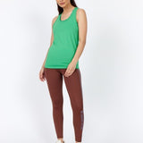 donna tech - tank top - bright green