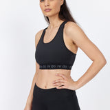 kristina - sports bra - black