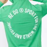 nova - running hoodie - bright green